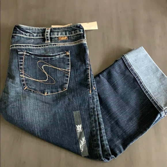Silver Jeans Pants - NWT Silver Capris size 36
